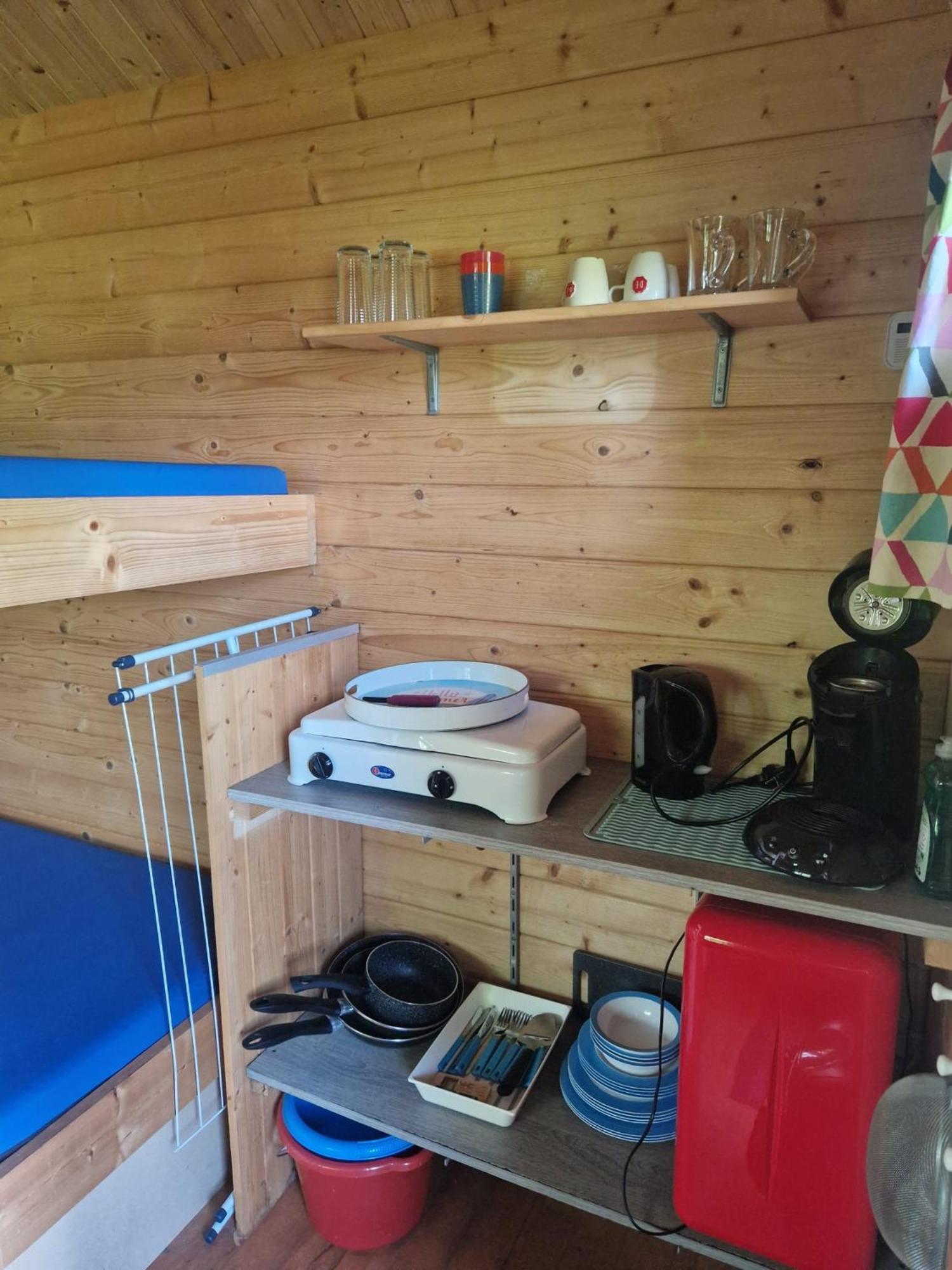 Camping Alkenhaer Appelscha Blokhut Basic Екстериор снимка